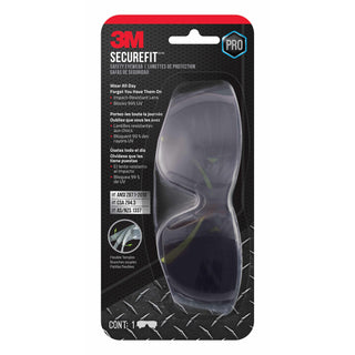 3M SecureFit 400 Eye Protection SF400G-WV-6-PS, Gray Anti-Fog