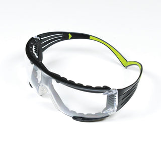 3M SecureFit Safety Glasses SF401AF-FM, Foam, Clear Anti-fog Lens