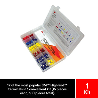 3M Highland Terminal Kit, HTK-1, 180 pieces, refillable kit iscompact