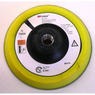 3M Stikit Disc Pad 70234, 5 in x 1/2 in x 5/8 in-11 Internal