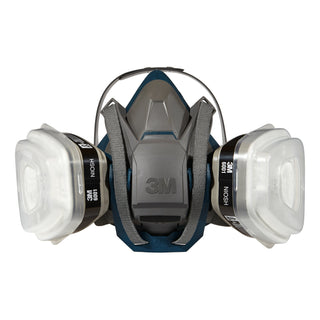 3M Paint Project Respirator with Quick Latch 6502QLPA1-A-PS, SizeMedium, 1 Ea/Pk