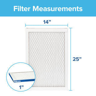 Filtrete Elite Allergen Reduction Filter EA04-2PK-6E,2200 MPR