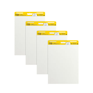 Post-it® Super Sticky Easel Pad 559 VAD 4PK, 25 in. x 30 in., White