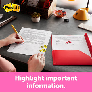 Post-it® Flags, 680-HVYW , 1 in. x 1.7 in.