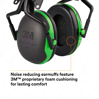 3M PELTOR X1 Earmuffs X1B, Behind-the-Head