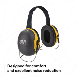 3M PELTOR X2 Earmuffs X2B, Behind-the-Head