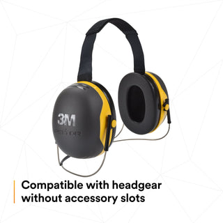 3M PELTOR X2 Earmuffs X2B, Behind-the-Head