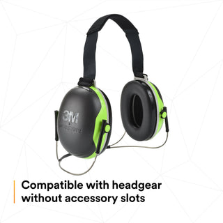 3M PELTOR X4 Earmuffs X4B, Behind-the-Head