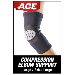 ACE Compression Elbow Support, 207524, Large/ X-Large