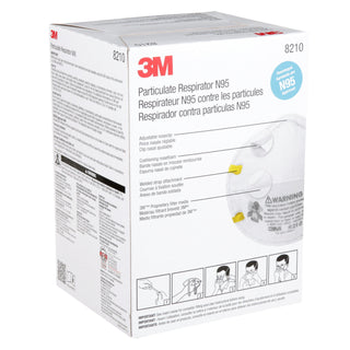 3M Particulate Respirator 8210, N95 160 EA/Case