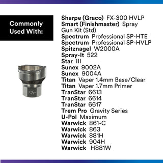 3M PPS Series 2.0 Adapter, 26003, Type S2c, 16 mm Female, 1.5 mmThread