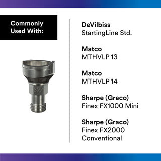 3M PPS Series 2.0 Adapter, 26119, Type S27, 16 mm Male, 1.5 mm Thread