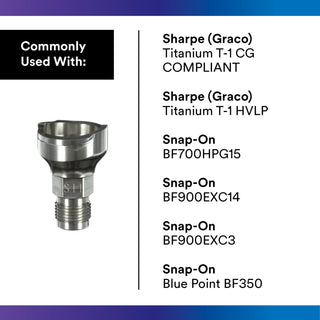 3M PPS Series 2.0 Adapter, 26018, Type S11, 3/8 Male, 18 Thread NPS