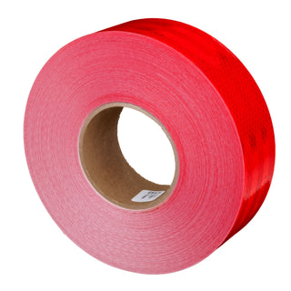 3M Diamond Grade Conspicuity Markings 983-72 ES, Red, 2 in x 50 yd