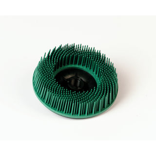 Scotch-Brite Bristle Disc, BD-ZB, 50, Green, 4-1/2 in x 5/8 in-11Internal