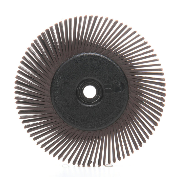 Scotch-Brite Radial Bristle Brush, 6 in x 1/2 in x 1 in 36 WithAdapter