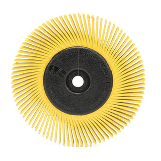 Scotch-Brite Radial Bristle Brush, 6 in x 1/2 in x 1 in 80 WithAdapter