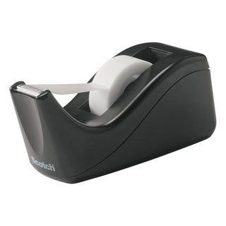 Scotch® Desktop Tape Dispenser C60-BK, Black Two-Tone