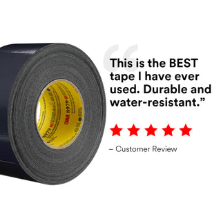 3M Performance Plus Duct Tape 8979, Black, 72 mm x 54.8 m, 12.1 mil