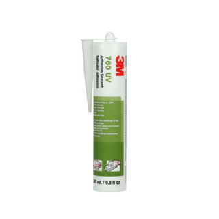 3M Adhesive Sealant 760 UV, Black, 290 mL Cartridge