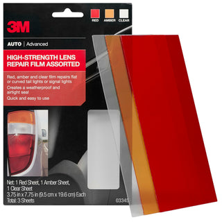 3M High-Strength Lens Repair Film Assorted, 03345, 3.75 in x 7.75 in