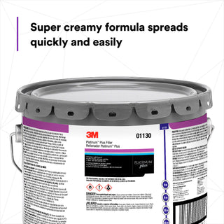 3M Platinum Plus Filler 01130, 3 Gallon