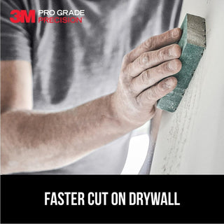 3M Pro Grade Precision Drywall Dust Channeling Sanding Sponge Fine