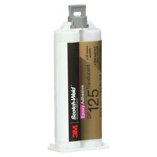 3M Scotch-Weld Epoxy Adhesive DP125, Translucent, 48.5mL Duo-Pak