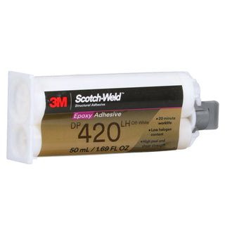 3M Scotch-Weld Epoxy Adhesive DP420, Off-White, 50 mL Duo-Pak