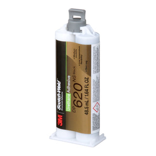 3M Scotch-Weld Urethane Adhesive DP620NS, Black, 48.5 mL Duo-Pak