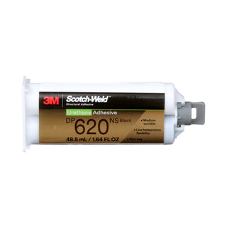 3M Scotch-Weld Urethane Adhesive DP620NS, Black, 48.5 mL Duo-Pak