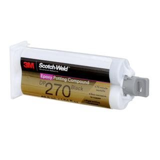 3M Scotch-Weld Epoxy Potting Compound DP270, Black, 48.5mL Duo-Pak