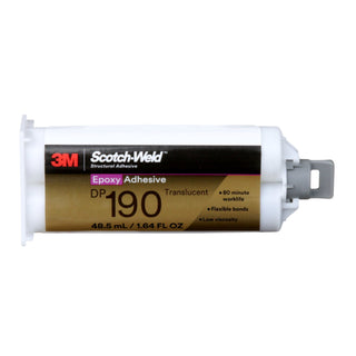 3M Scotch-Weld Epoxy Adhesive DP190, Translucent, 48.5mL Duo-Pak