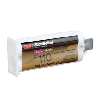 3M Scotch-Weld Epoxy Adhesive DP110, Translucent, 48.5mL Duo-Pak