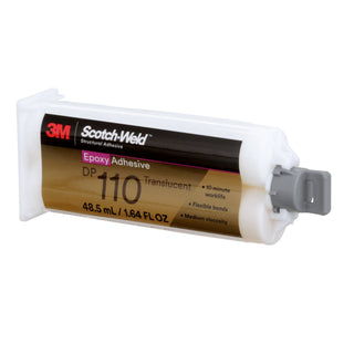 3M Scotch-Weld Epoxy Adhesive DP110, Translucent, 48.5mL Duo-Pak