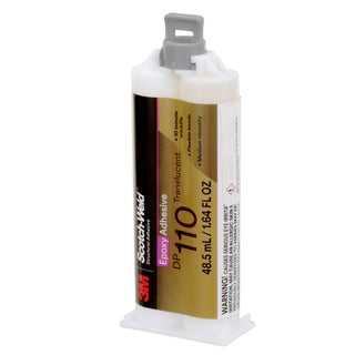 3M Scotch-Weld Epoxy Adhesive DP110, Translucent, 48.5mL Duo-Pak