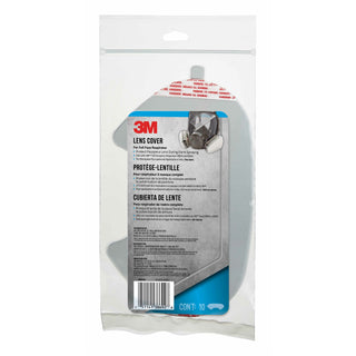 3M Lens Cover for 6000 Series Full-Face Respirator, 6885P10-C, 10each/pack