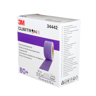 3M Cubitron II Hookit Clean Sanding Sheet Roll, 34442, 80+ grade, 70
mm x 12 m