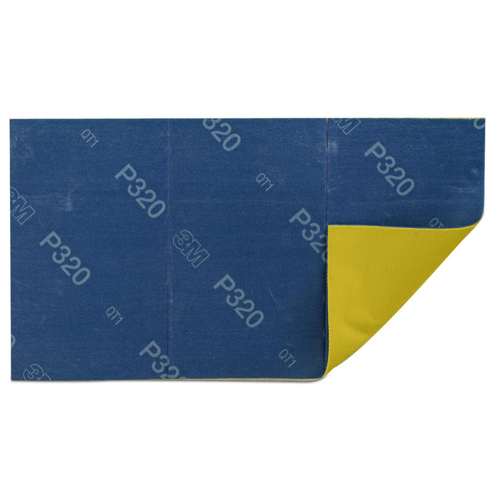 3M Super Flexible Sanding Sheets, 31852, 320 Grit, 3 pack, 20 packs per
case