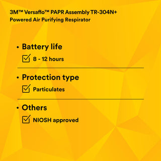 3M Versaflo PAPR Assembly TR-304N+