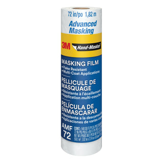 3M Hand-Masker Advanced Masking Film, AMF72-8C, 72 in x 90 ft x .35mil