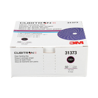 3M Cubitron II Hookit Clean Sanding Abrasive Disc 737U, 31373, 6 in,
150+