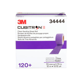 3M Cubitron II Hookit Clean Sanding Sheet Roll 737U, 34444, 120+
grade