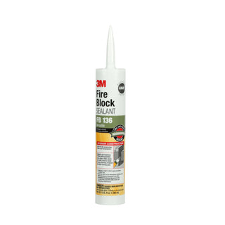 3M Fire Block Sealant FB 136, Gray, 10.1 fl oz Cartridge