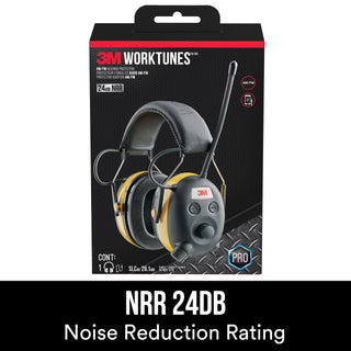 3M Worktunes AM/FM Hearing Protector, 90541H1-DC-PS