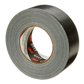 3M Super Duty Duct Tape DT17, Black, 48 mm x 32 m, 17 mil, 24Roll/Case