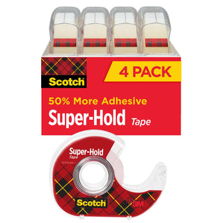 Scotch® Super-Hold Tape 4198, 3/4 in. x 650 in. (19 mm x 16,5 m)