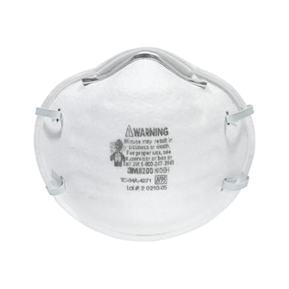 3M Sanding and Fiberglass Respirator N95 Particulate, 8200H10-DC, 10eaches/pack