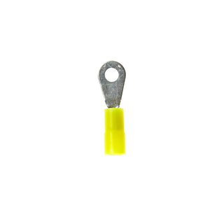 3M Nylon Insulated Brazed Seam Ring Tongue Terminal, 10-4-WN