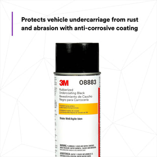 3M Rubberized Undercoating, 08883, 19.7 oz (560 g) Net Wt